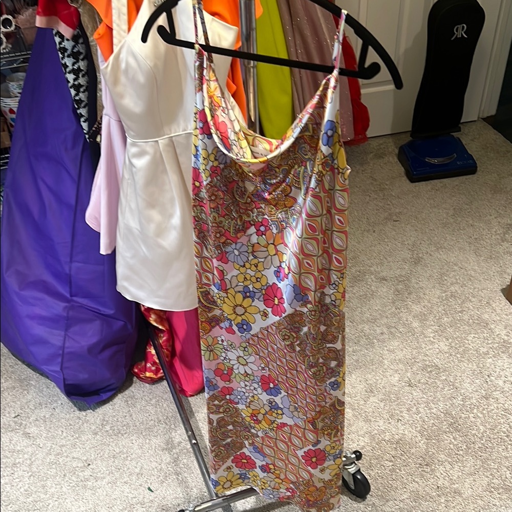 Emma & Michele Multicolor Floral Dress